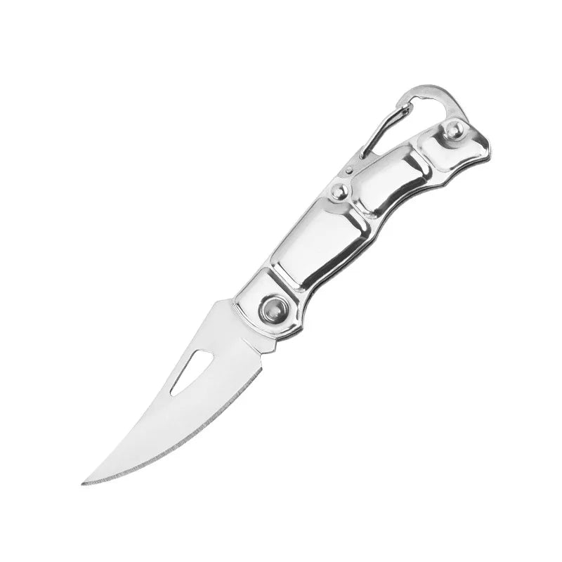 Folding Pocket Knife – Stainless Steel Fruit & Kitchen Knife with Non-Slip Handle