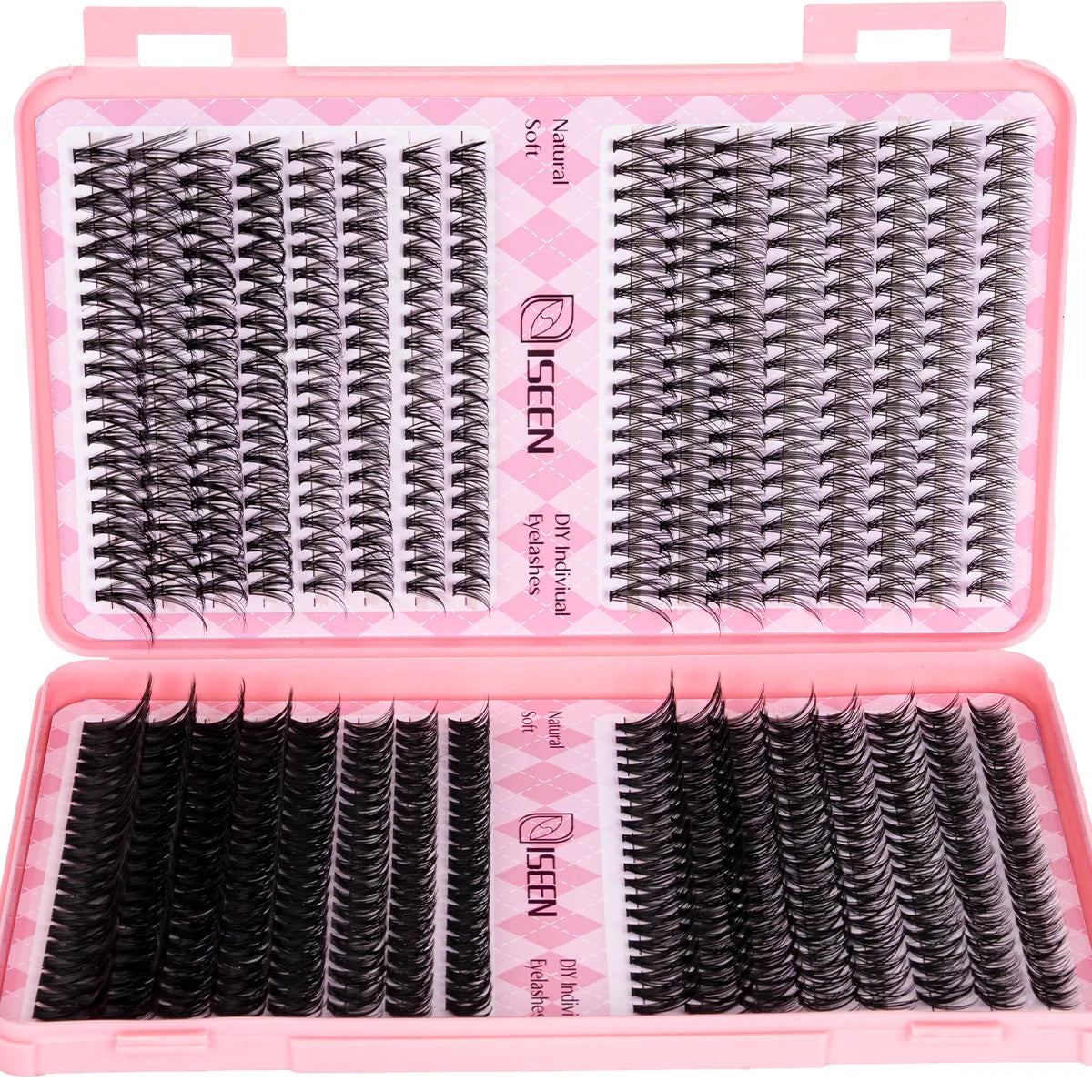 DIY Eyelash Extension Kit — Cluster Lashes with Glue