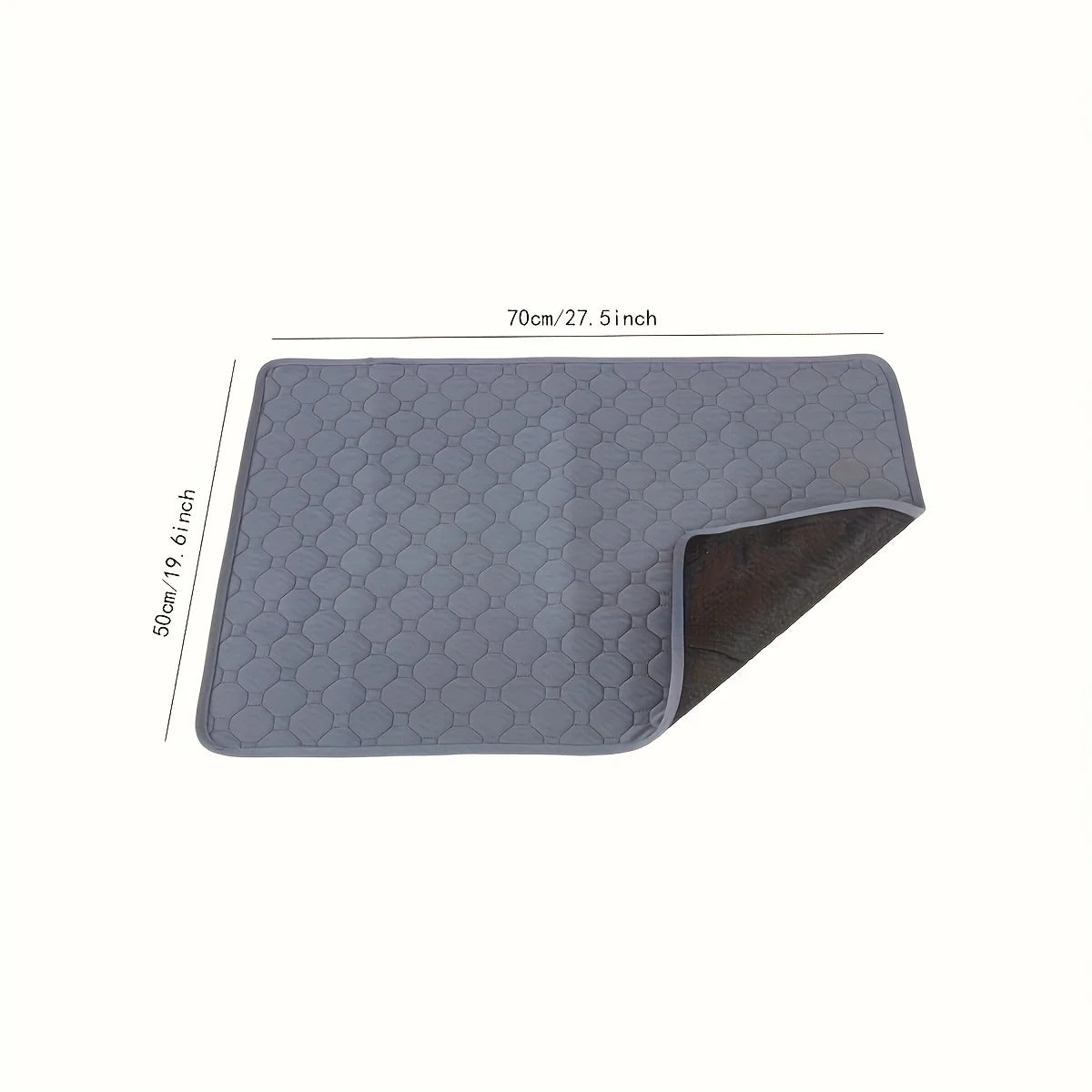 Reusable Washable Dog Pee Pad – Waterproof Absorbent Pet Training Mat