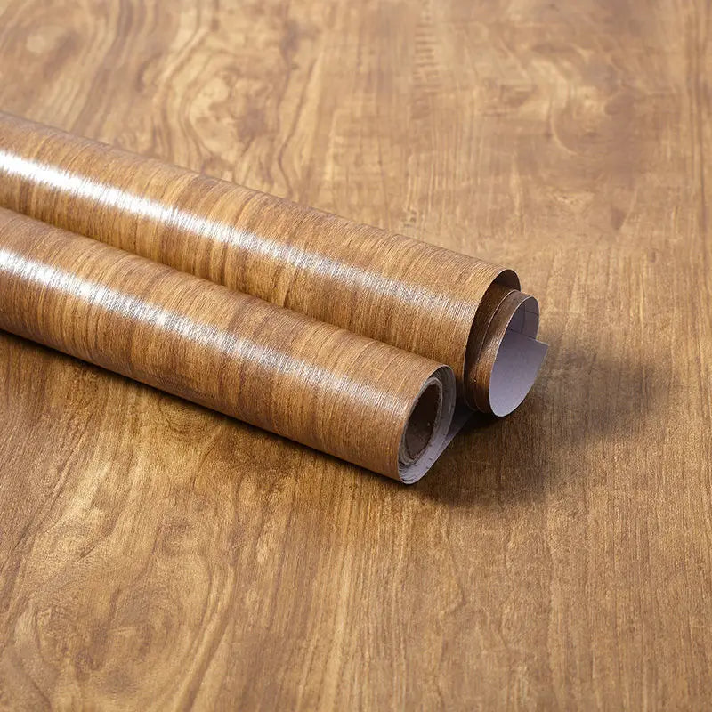 Wood Grain Peel & Stick Wallpaper – Self-Adhesive Waterproof PVC Wall Sticker