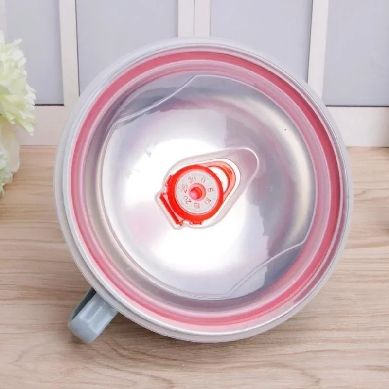Stainless Steel Bowl with Handle – Anti-Scald Noodle & Mixing Bowl