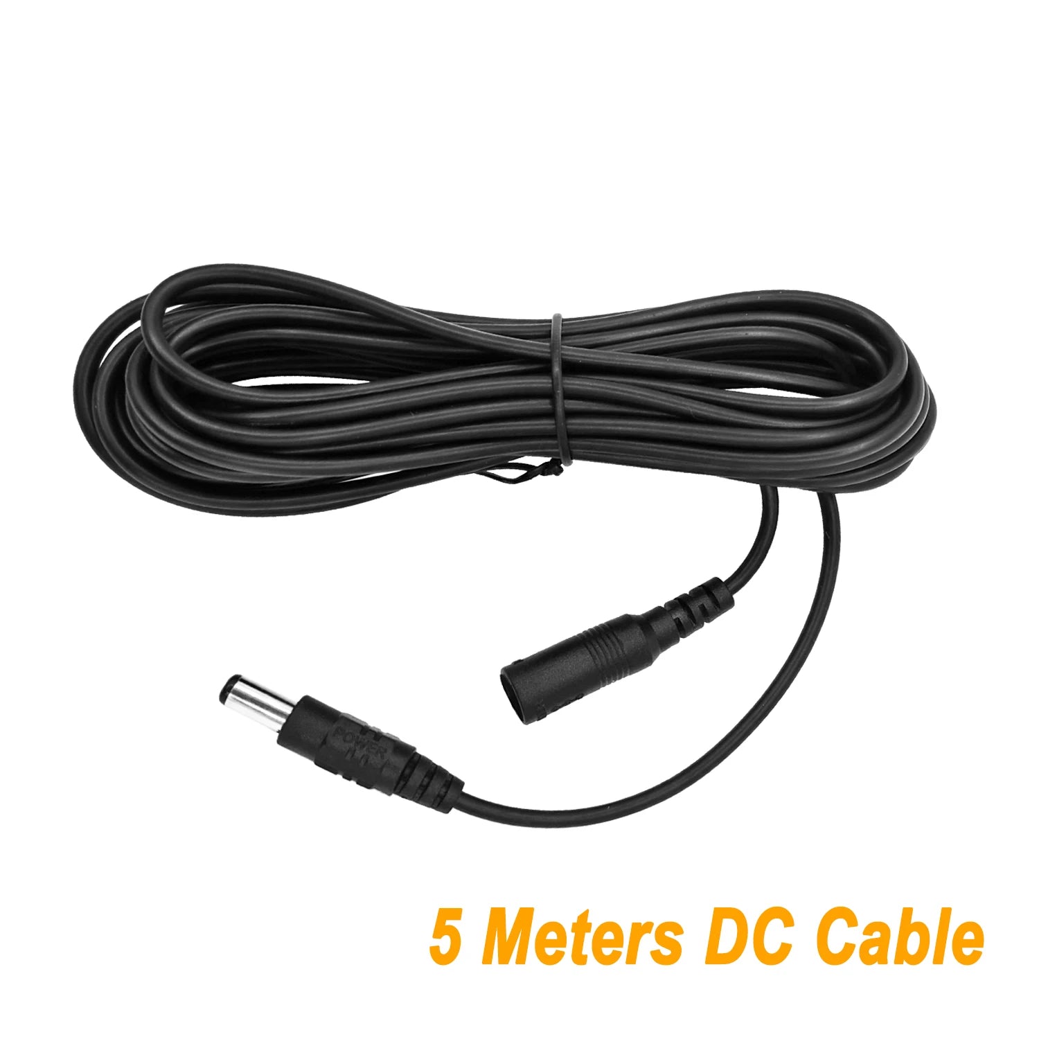 DC 12V Power Extension Cable – 5.5mm x 2.1mm Male to Female Connector (5m / 10m)