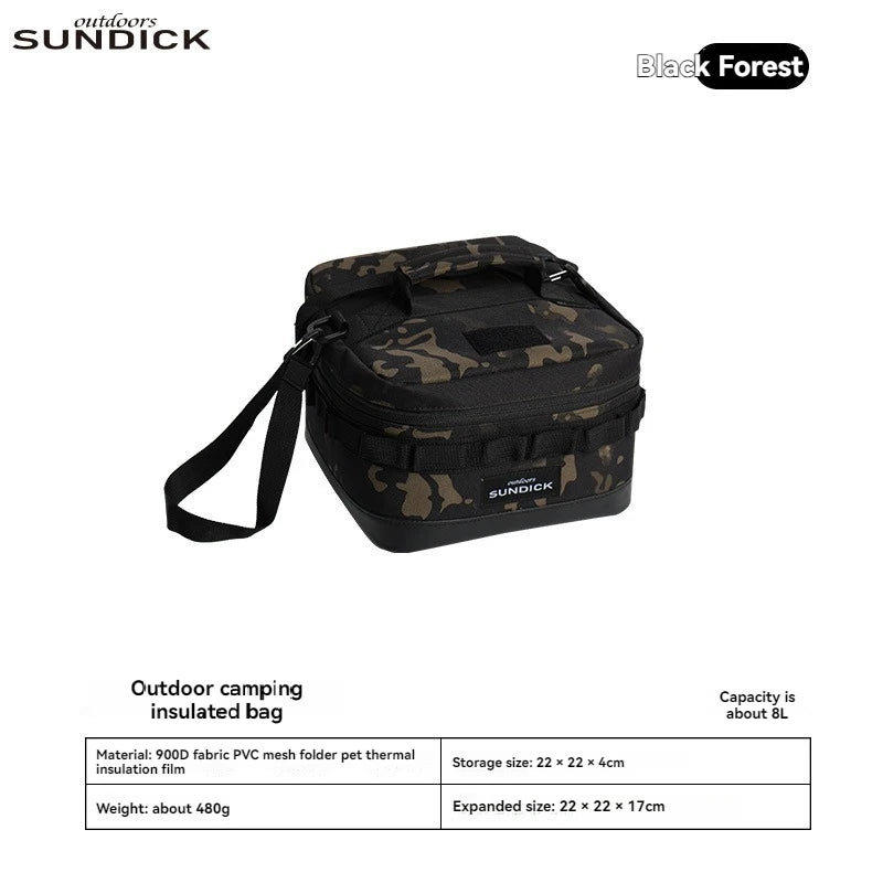 Large insulated picnic cooler bag by Home Sweet Home with multiple compartments and sturdy handles for outdoor gatherings.
