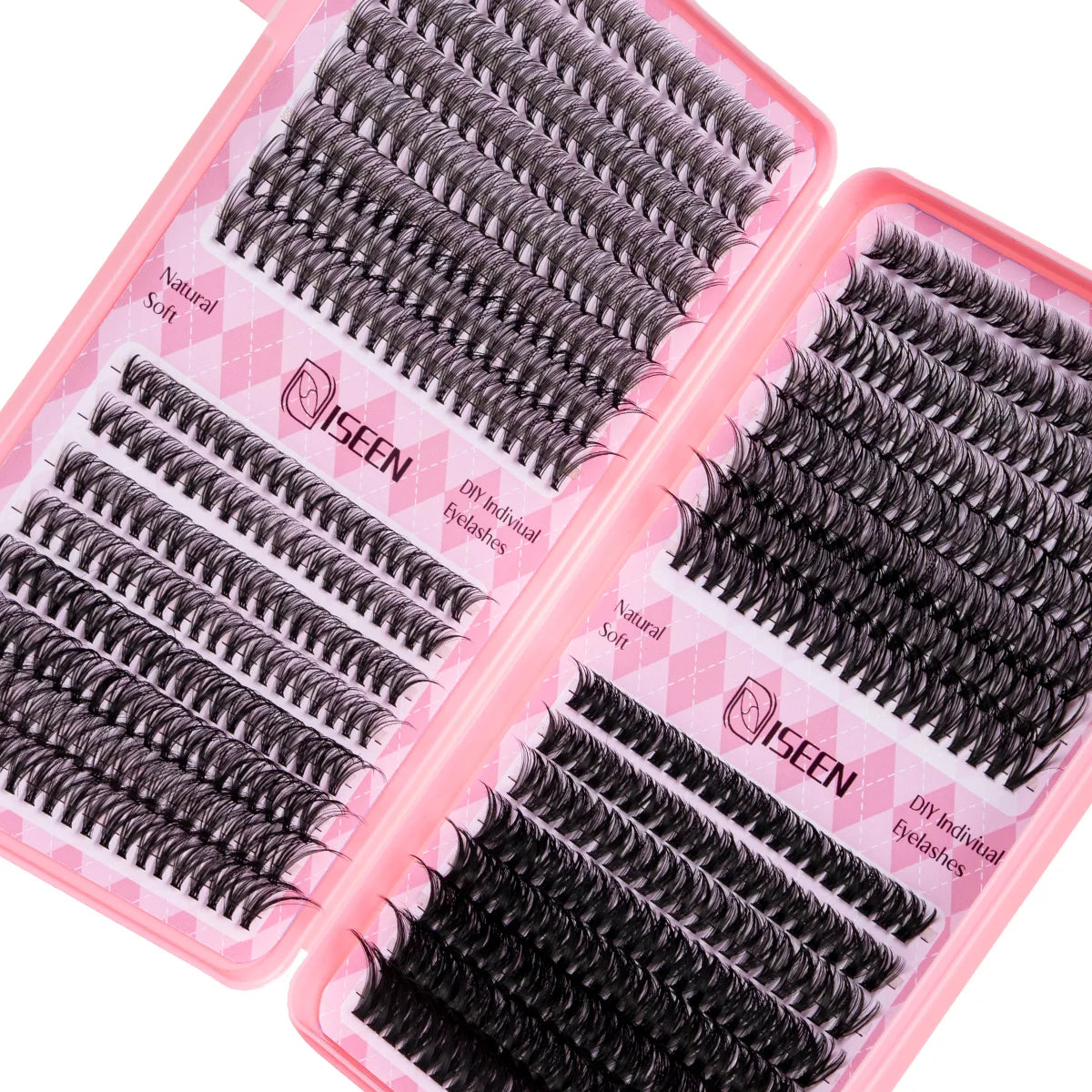 DIY Eyelash Extension Kit — Cluster Lashes with Glue