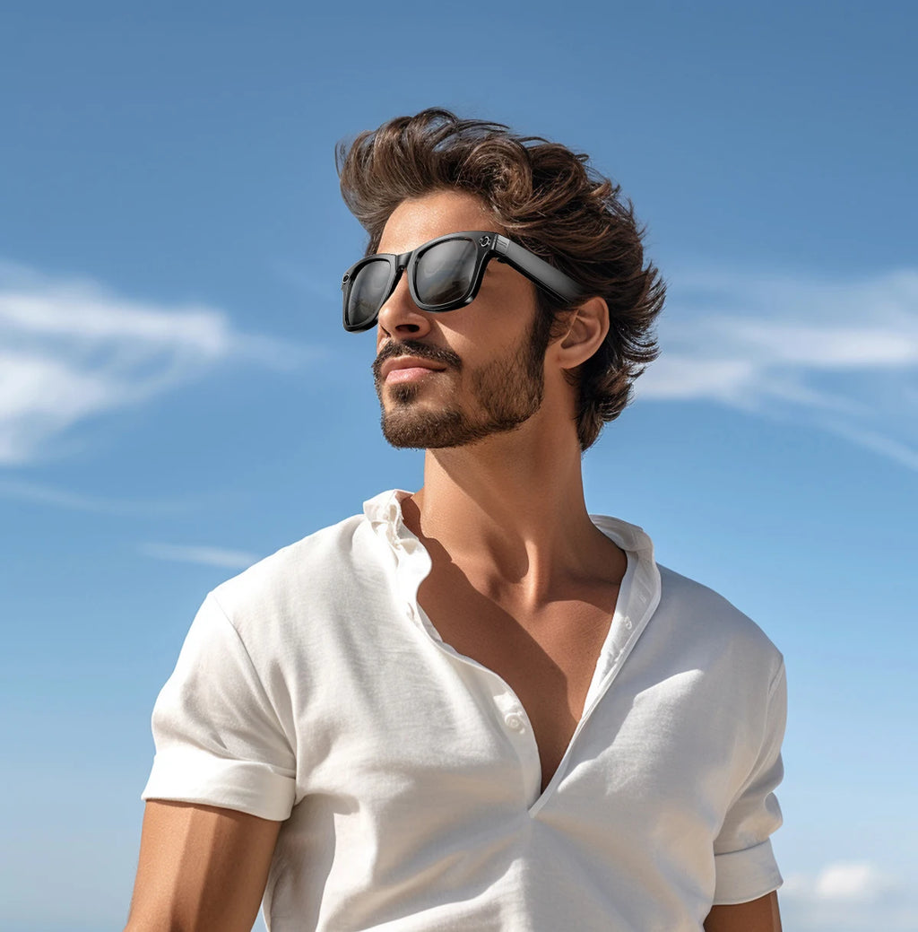 AI Smart Glasses — 800MP Camera, ChatGPT 4.0, Bluetooth & Real-Time Translation