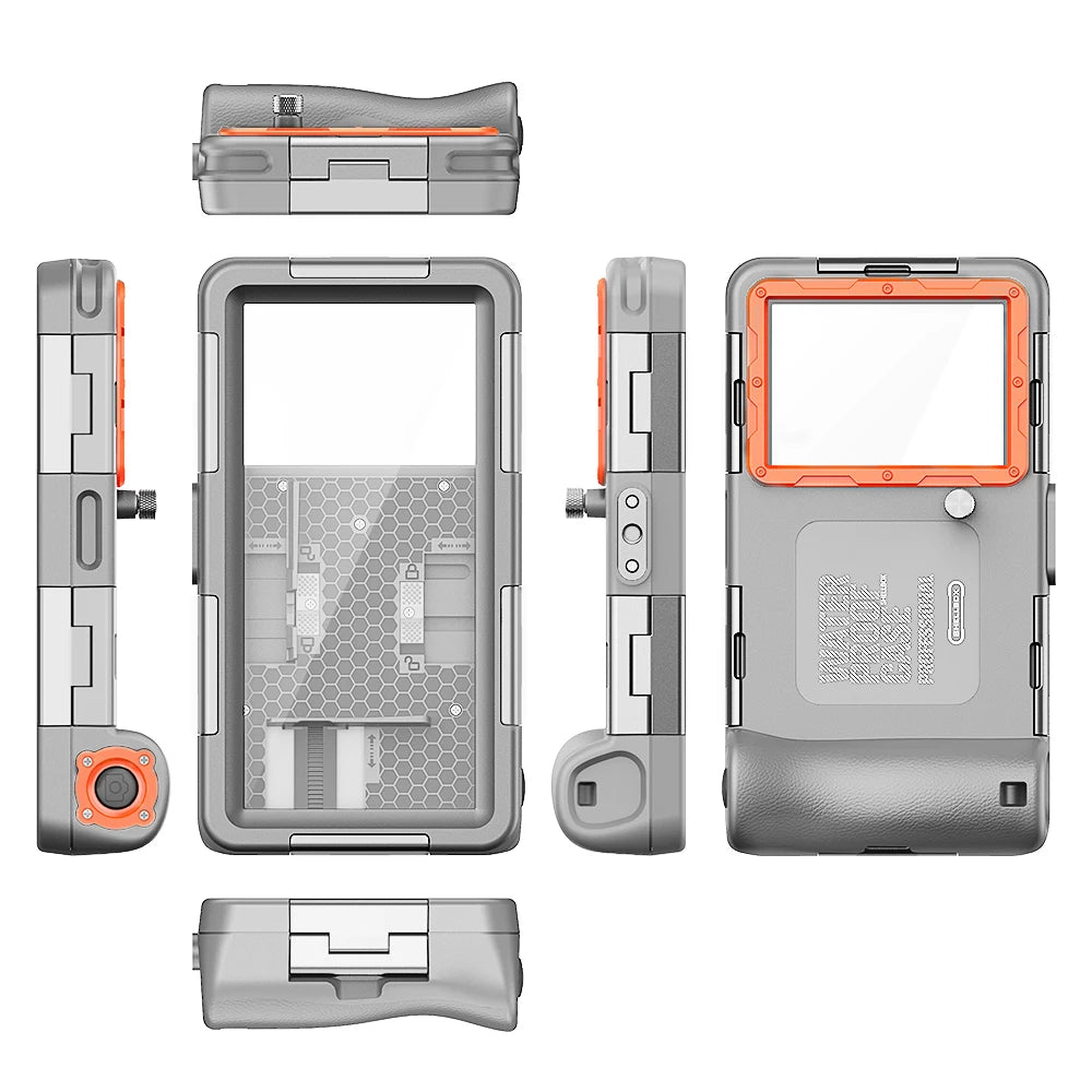 IP68 Waterproof Phone Case – 15m/50ft Diving Cover for Universal 6.9" Phones