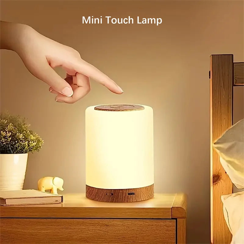 Smart LED Night Light | Touch Control RGB Table Lamp