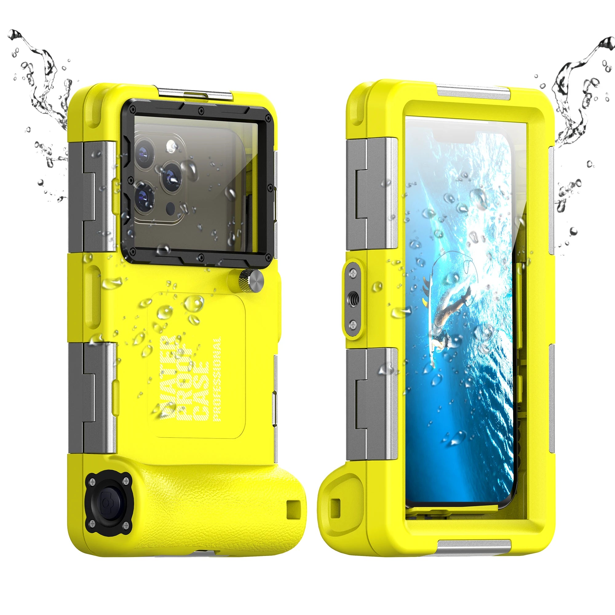 IP68 Waterproof Phone Case – 15m/50ft Diving Cover for Universal 6.9" Phones