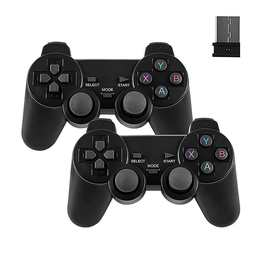 2.4G Wireless Game Controller — Plug & Play Joystick for Retro Consoles & Android TV