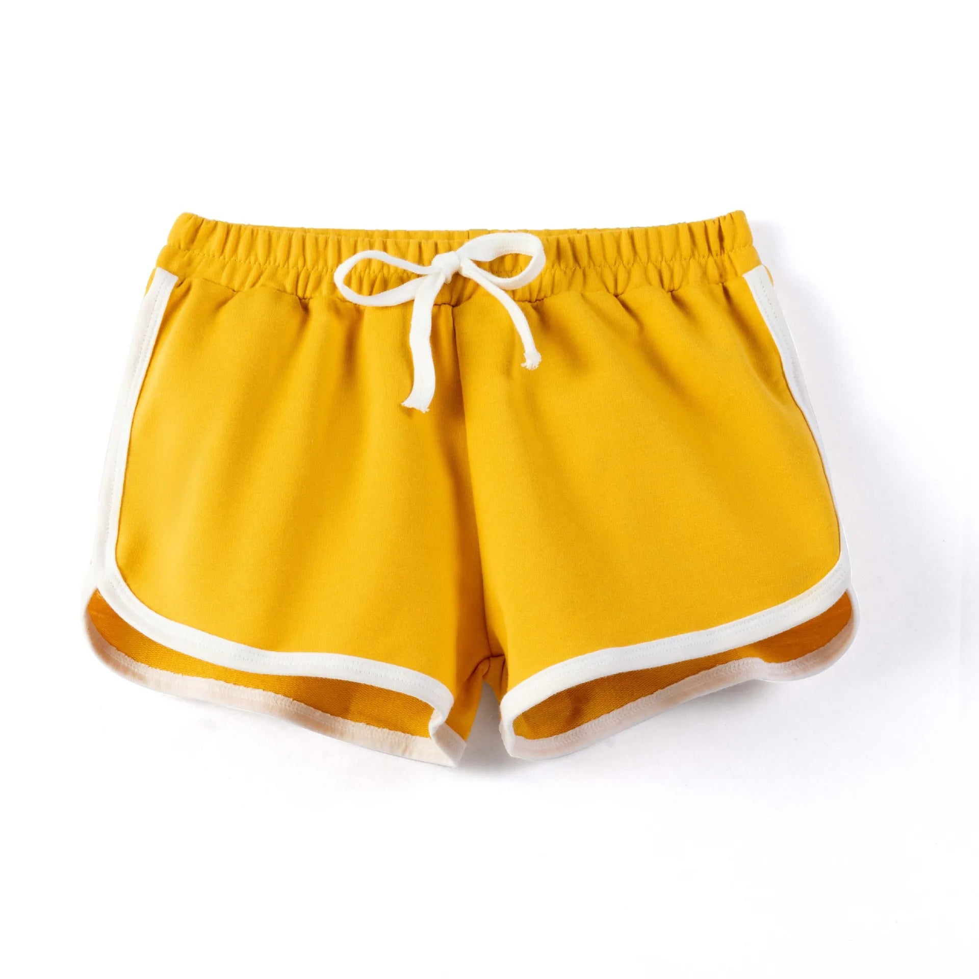 Colorful kids' cotton summer shorts for girls and boys, casual style from Home Sweet Home, suitable for ages 3 to 18.