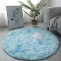 Super Soft Plush Round Rug – Fluffy Thick Pile Carpet for Living Room, Bedroom & Kids Room