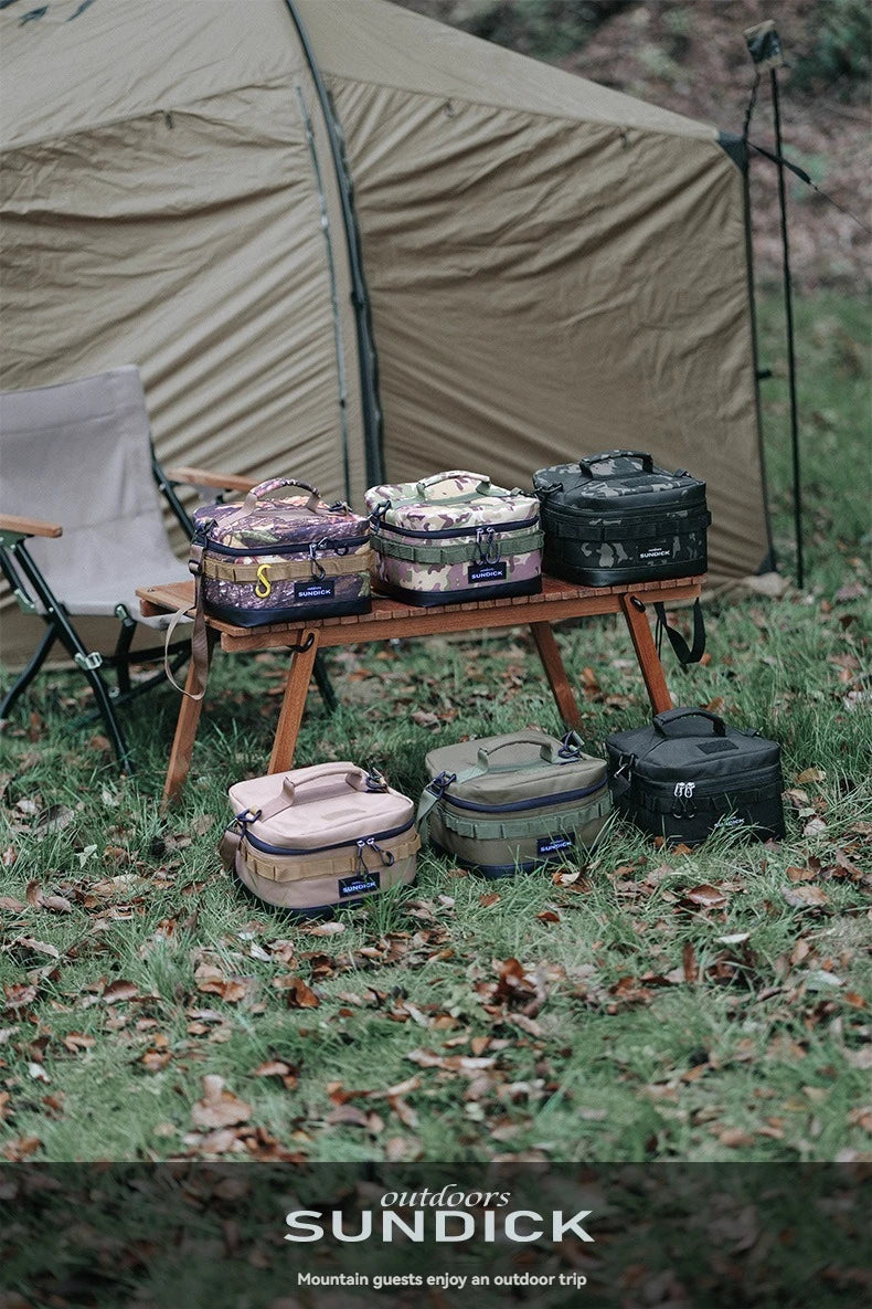 Large insulated picnic cooler bag by Home Sweet Home with multiple compartments and a sturdy handle for outdoor use