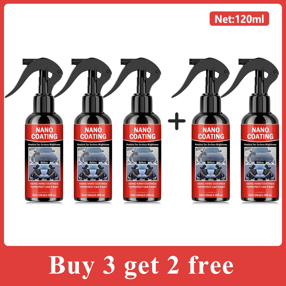 Graphene Nano Ceramic Car Coating Kit — High Gloss Paint Protection, Long-Lasting Shine