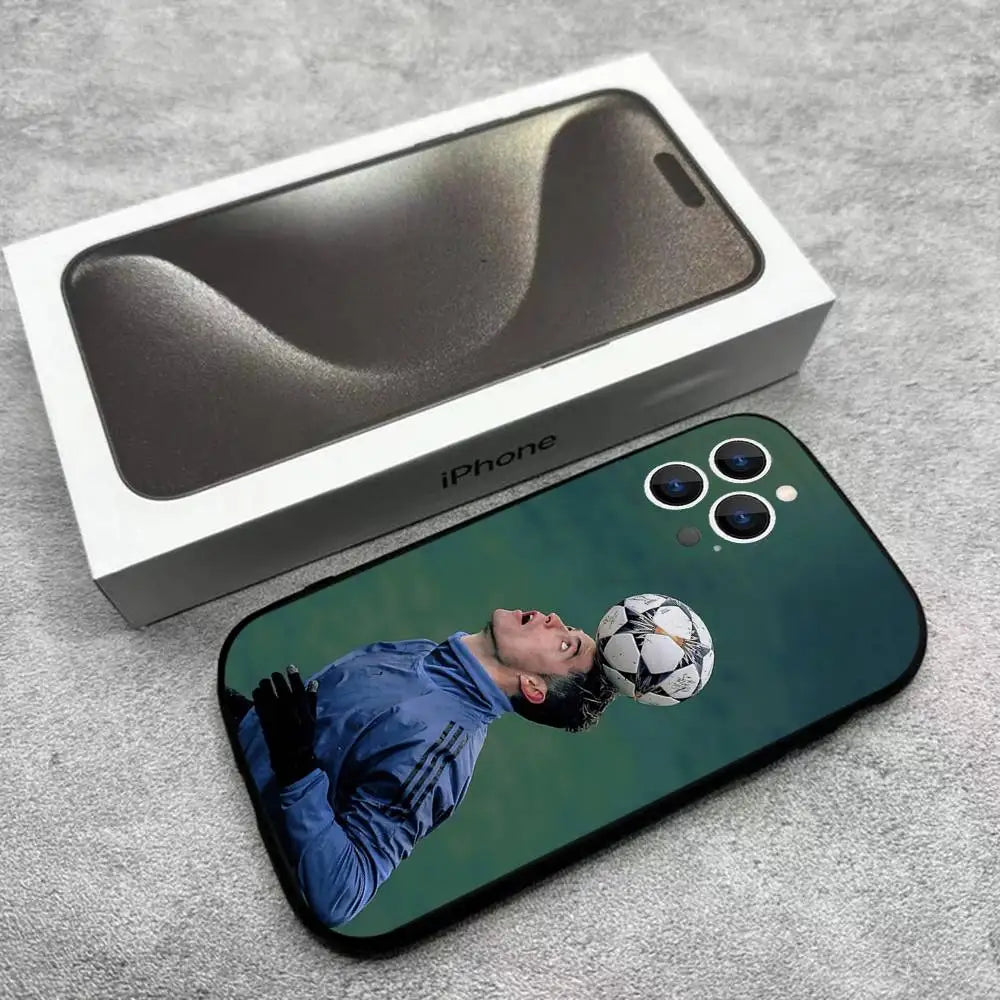 CR7 Ronaldo iPhone Case — Soft TPU Cover for iPhone 11–17