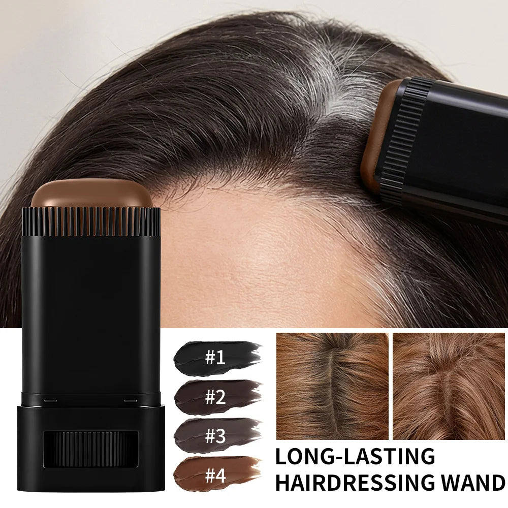 2-in-1 Hair Dye Stick with Comb | Grey Coverage Pen