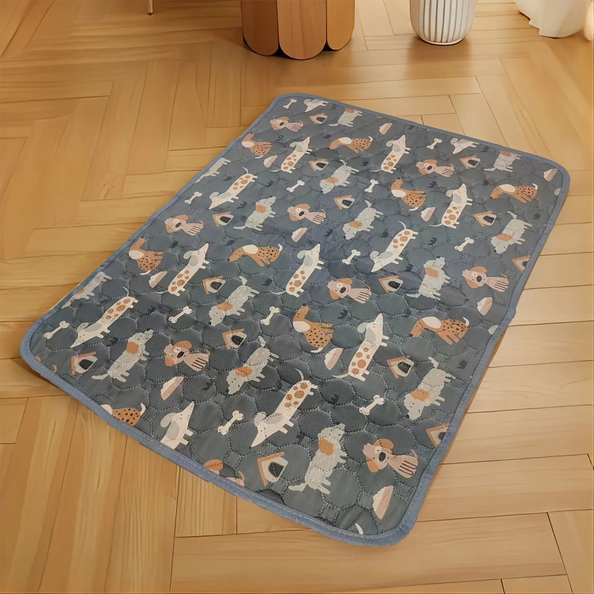 Reusable Washable Dog Pee Pad – Waterproof Absorbent Pet Training Mat