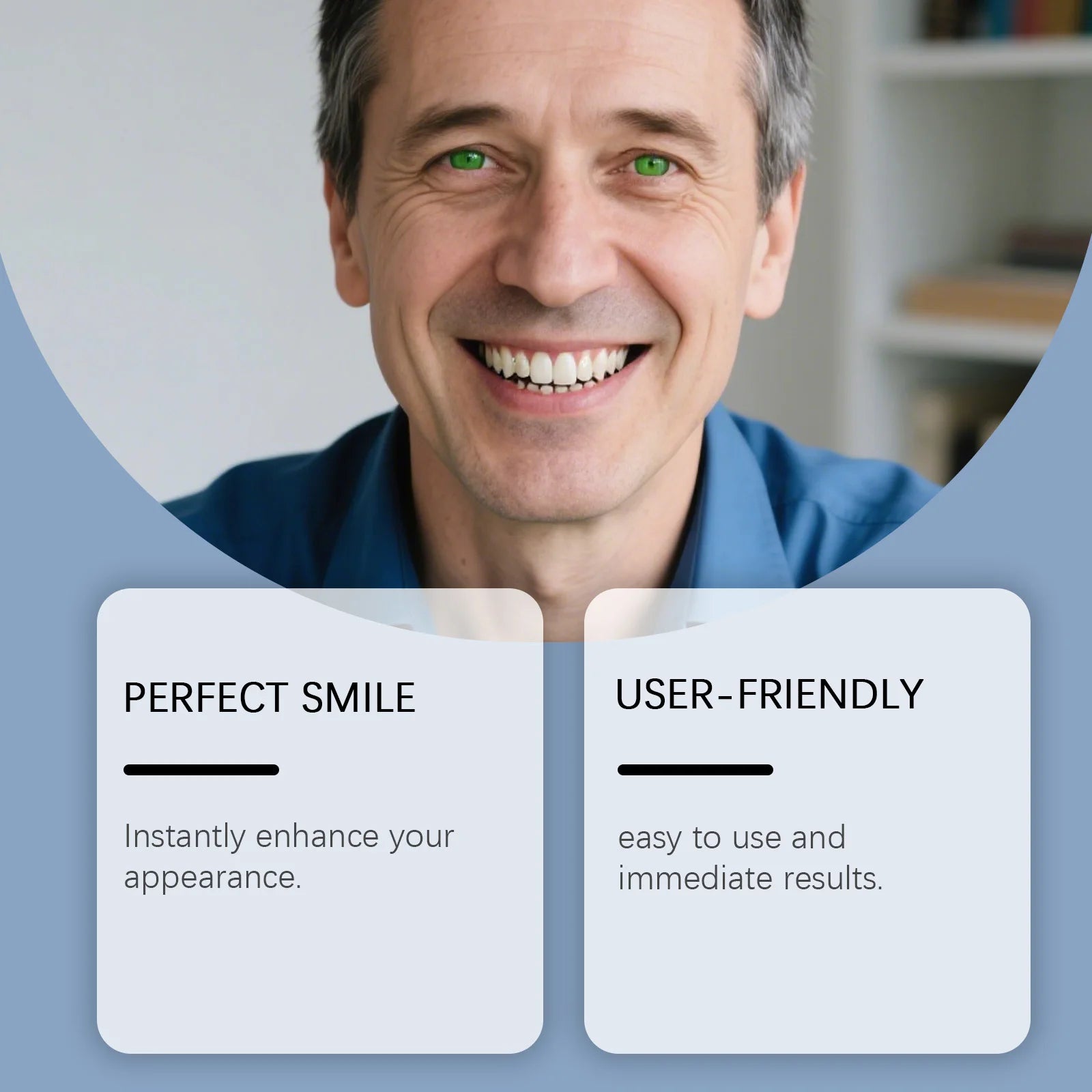 Gel-Fit Resin Denture Set — Cover Tooth Loss & Perfect Your Smile