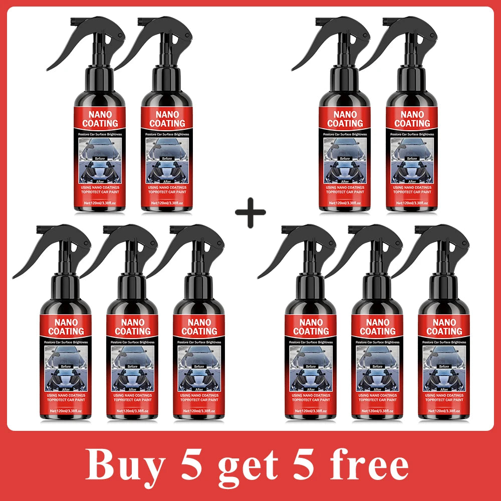 Graphene Nano Ceramic Car Coating Kit — High Gloss Paint Protection, Long-Lasting Shine