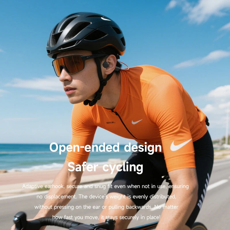Lenovo Bone Conduction Headphones — Wireless, Waterproof, Bluetooth 5.3