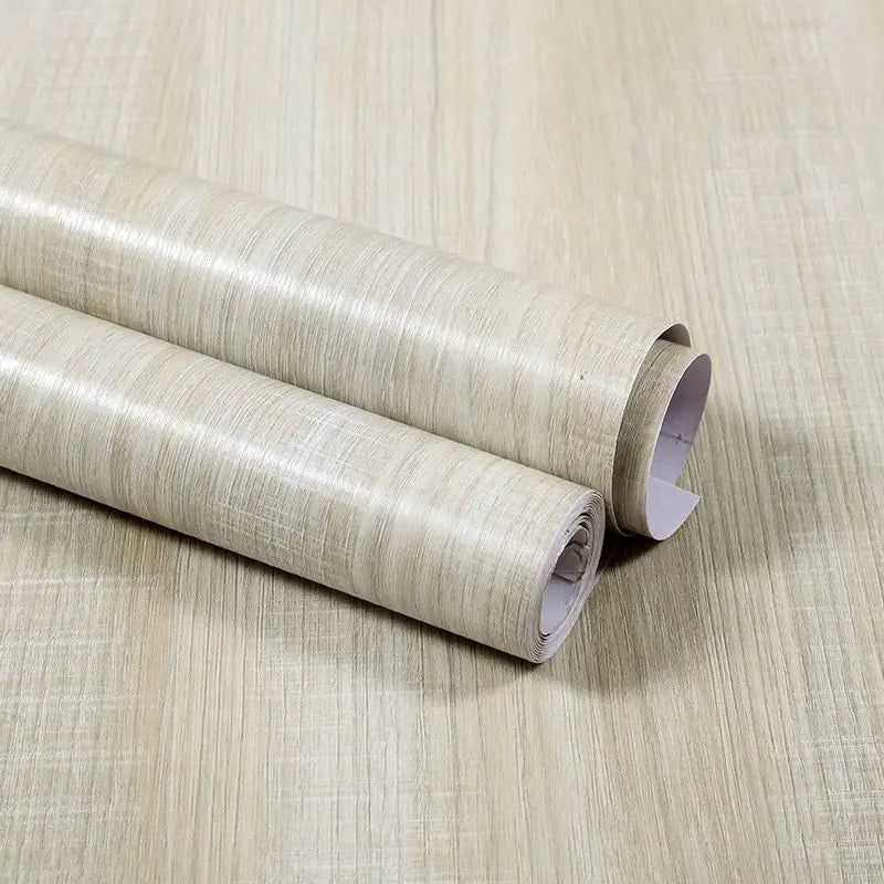 Wood Grain Peel & Stick Wallpaper – Self-Adhesive Waterproof PVC Wall Sticker