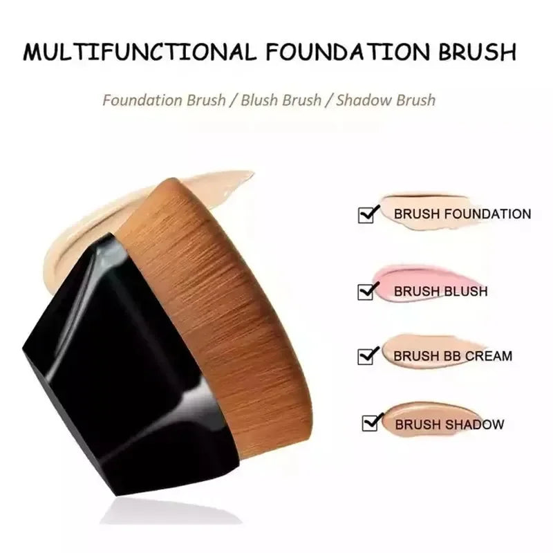 Magic Makeup Brush Set — Foundation, Blush & Powder