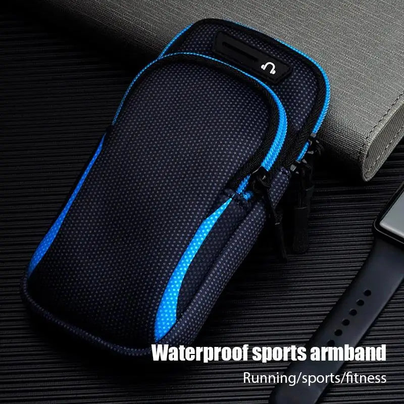 Waterproof Running Phone Armband — Universal Fitness Arm Holder
