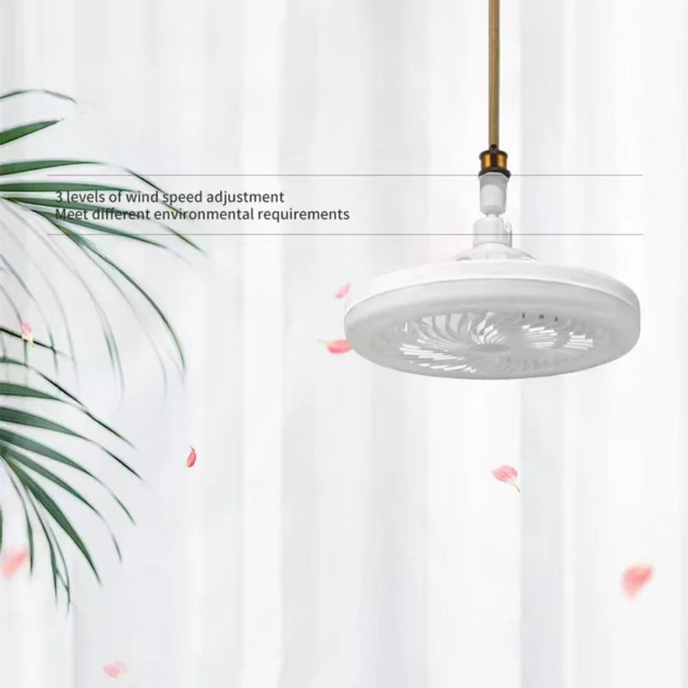 Miflame 3-in-1 Rotatable Ceiling Fan with Remote Control | E27 LED