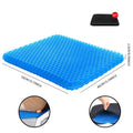 Honeycomb Gel Seat Cushion – Breathable Pressure Relief for Office, Wheelchair & Car