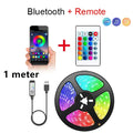 Bluetooth LED Strip Lights – Smart SMD 5050 App Control, TV Backlight & Home Decor (1m–5m)
