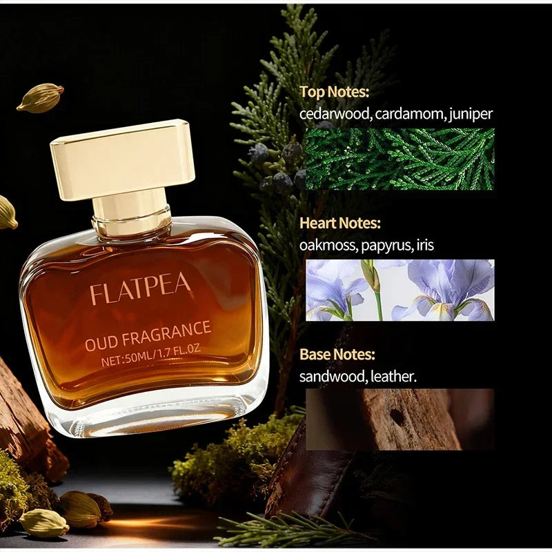 Arabian Musk, Oud & Cedarwood Eau de Parfum | Long-Lasting Woody Fragrance