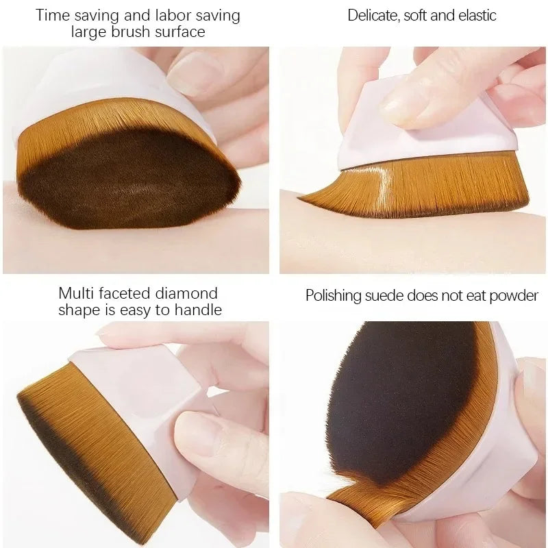 Magic Makeup Brush Set — Foundation, Blush & Powder