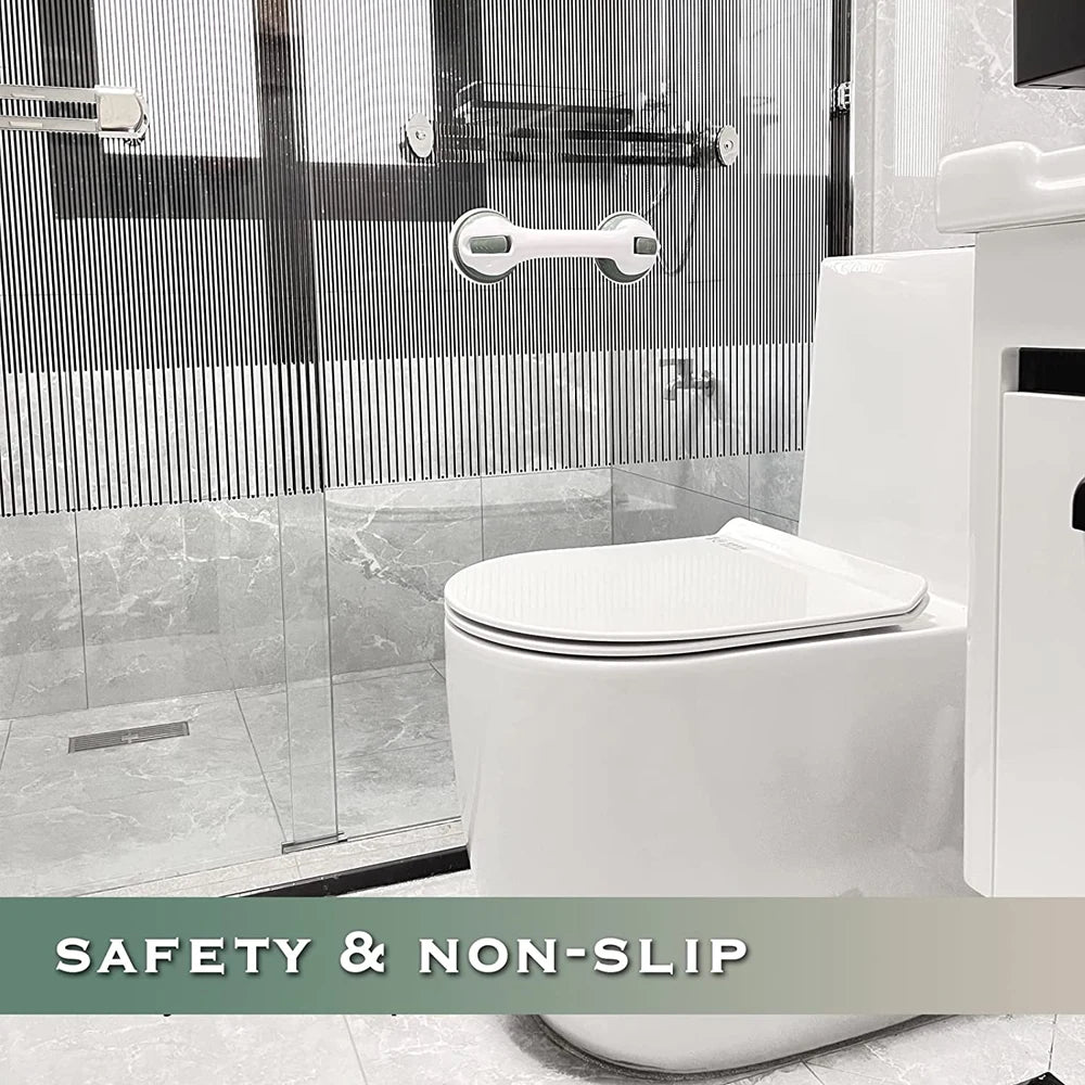 Anti-Slip Suction Grab Bar — Heavy-Duty Bathroom Safety Handle