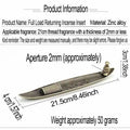Metal Incense Stick Holder – Censer Base for 2mm / 20cm Incense Sticks | Home Decor