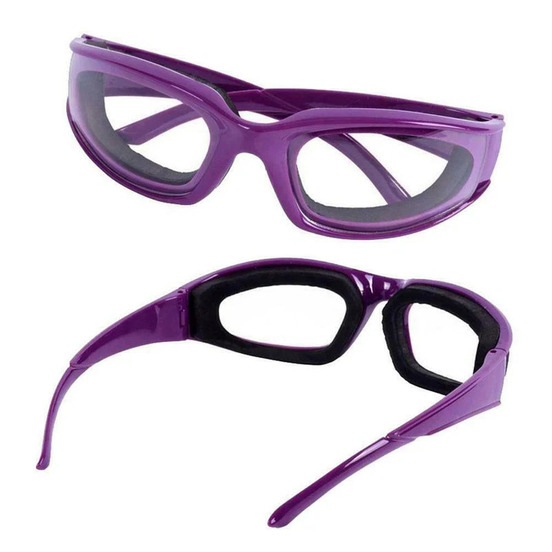 Anti-Fog Onion Goggles Tear-Free Eye Protection Kitchen Cooking Glasses 4 Colours