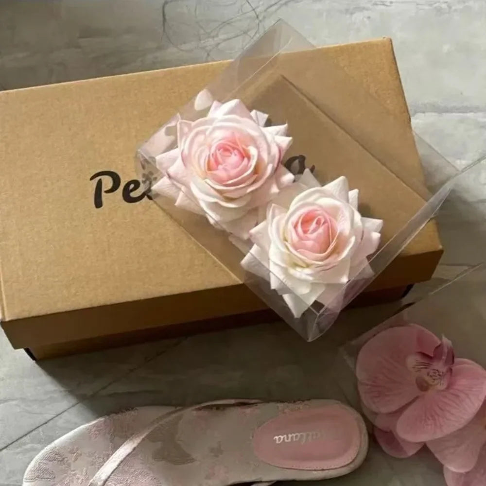 Butterfly & Orchid Flower Shoe Charms | Decorative Shoe Buckles