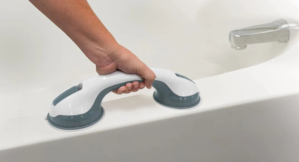 Anti-Slip Suction Grab Bar — Heavy-Duty Bathroom Safety Handle