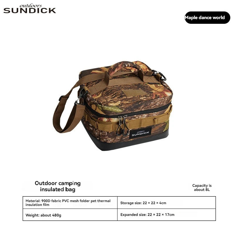 Large insulated picnic cooler bag by Home Sweet Home, showing spacious design with insulated interior and sturdy handles.