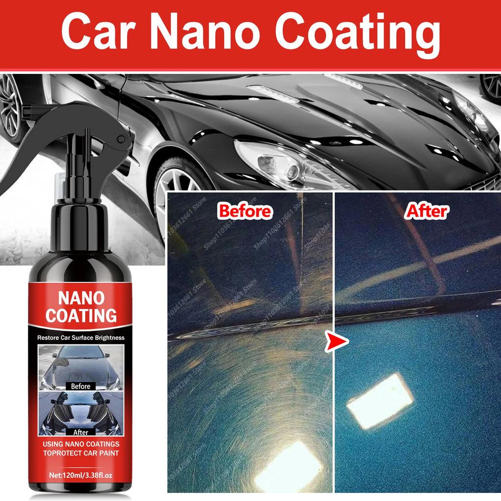 Graphene Nano Ceramic Car Coating Kit — High Gloss Paint Protection, Long-Lasting Shine