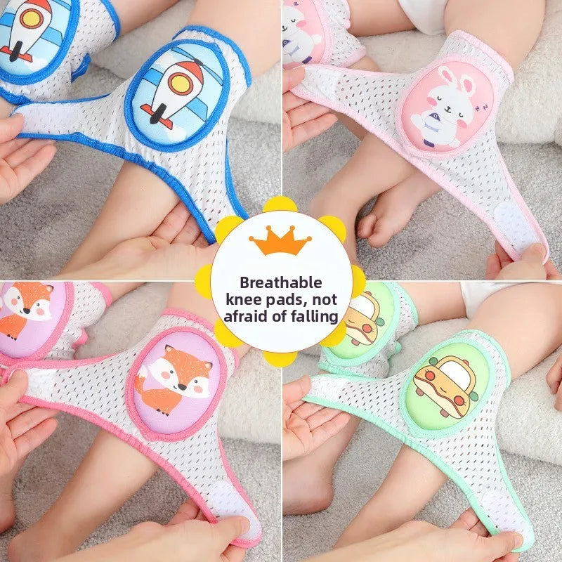 Baby & Toddler Knee Pads — Crawling Protection with Velcro