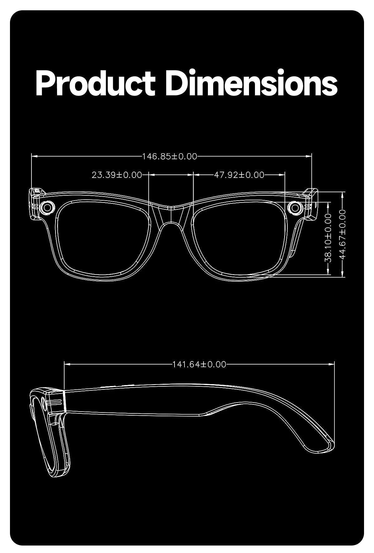 AI Smart Glasses — 800MP Camera, ChatGPT 4.0, Bluetooth & Real-Time Translation
