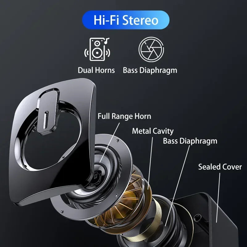USB Stereo Computer Speaker with Microphone for Desktop & Laptop