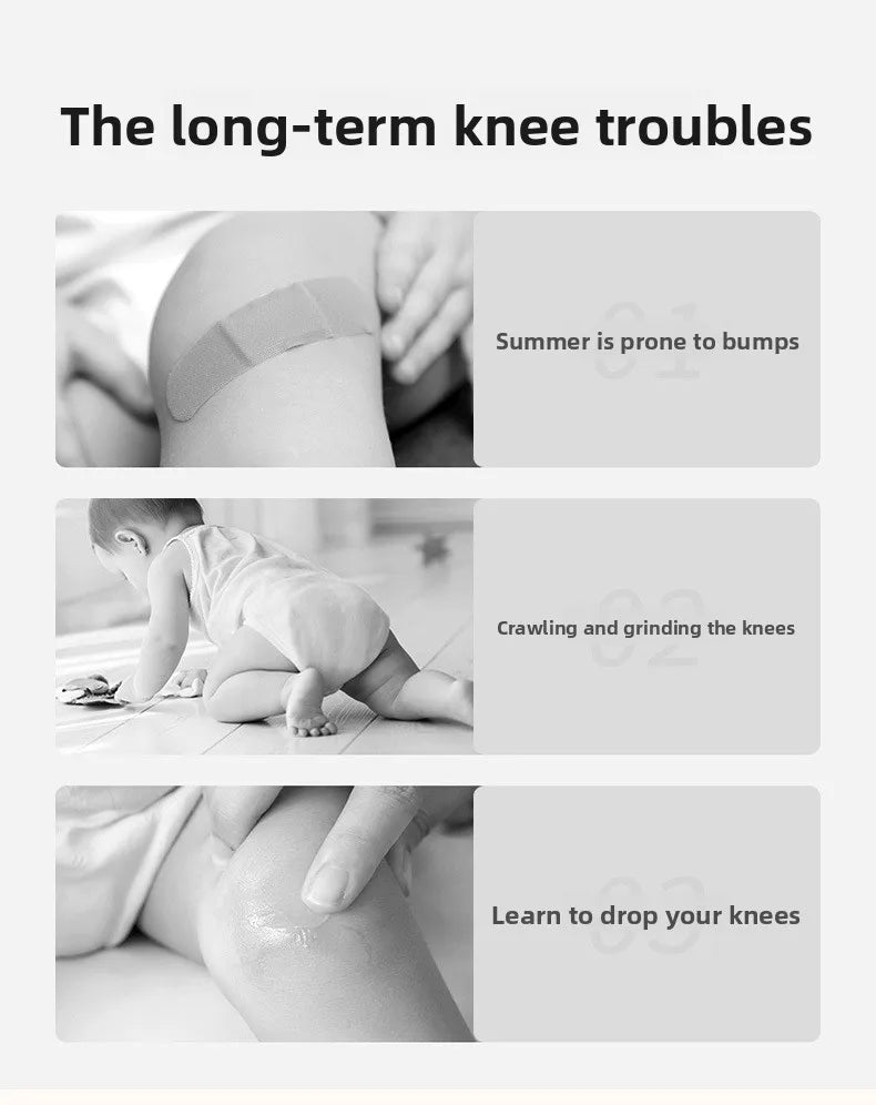 Baby & Toddler Knee Pads — Crawling Protection with Velcro