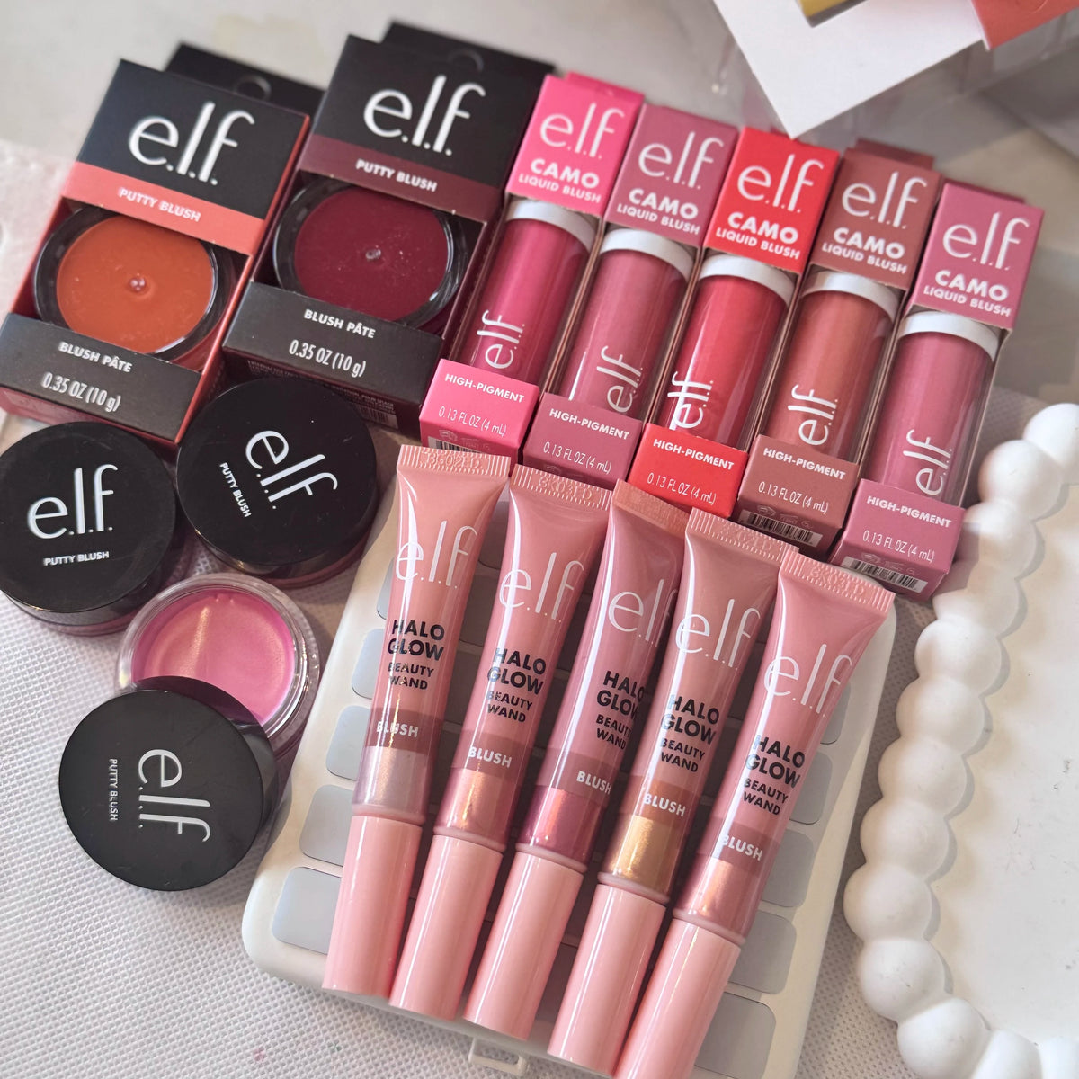e.l.f. Fruit Flavour Lip Gloss & Power Grip Primer Hydrating Moisturising Lip Colour