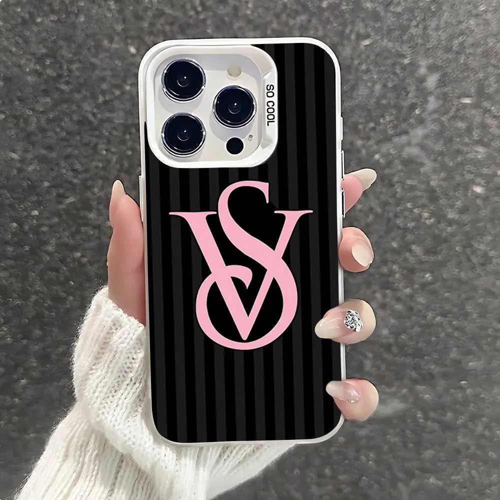 Victoria's Secret Inspired Slim Shockproof iPhone Case | iPhone 11–17 Pro Max