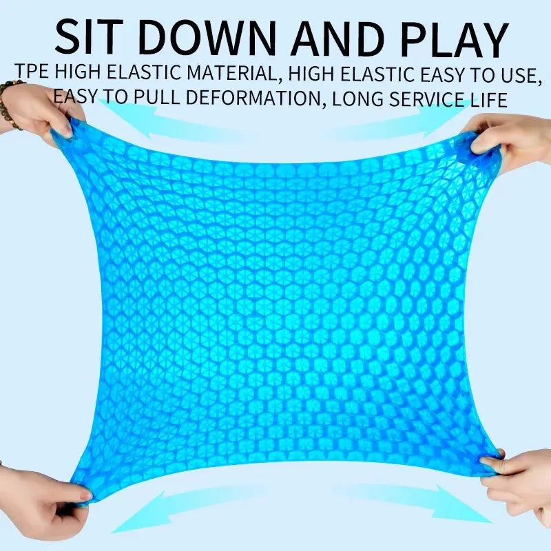 Honeycomb Gel Seat Cushion – Breathable Pressure Relief for Office, Wheelchair & Car