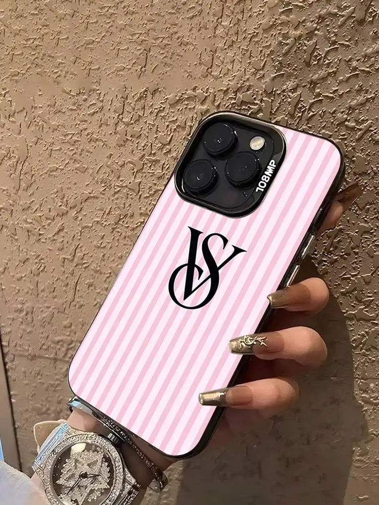 Victoria's Secret Inspired Slim Shockproof iPhone Case | iPhone 11–17 Pro Max