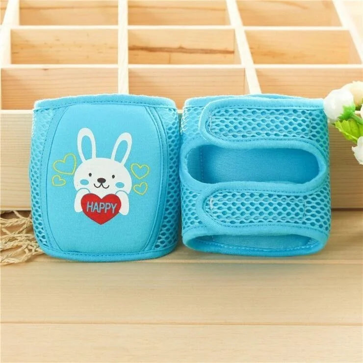 Baby Knee Pads & Leg Warmers — Crawling Protector for Infants & Toddlers ONLY Green LEFT