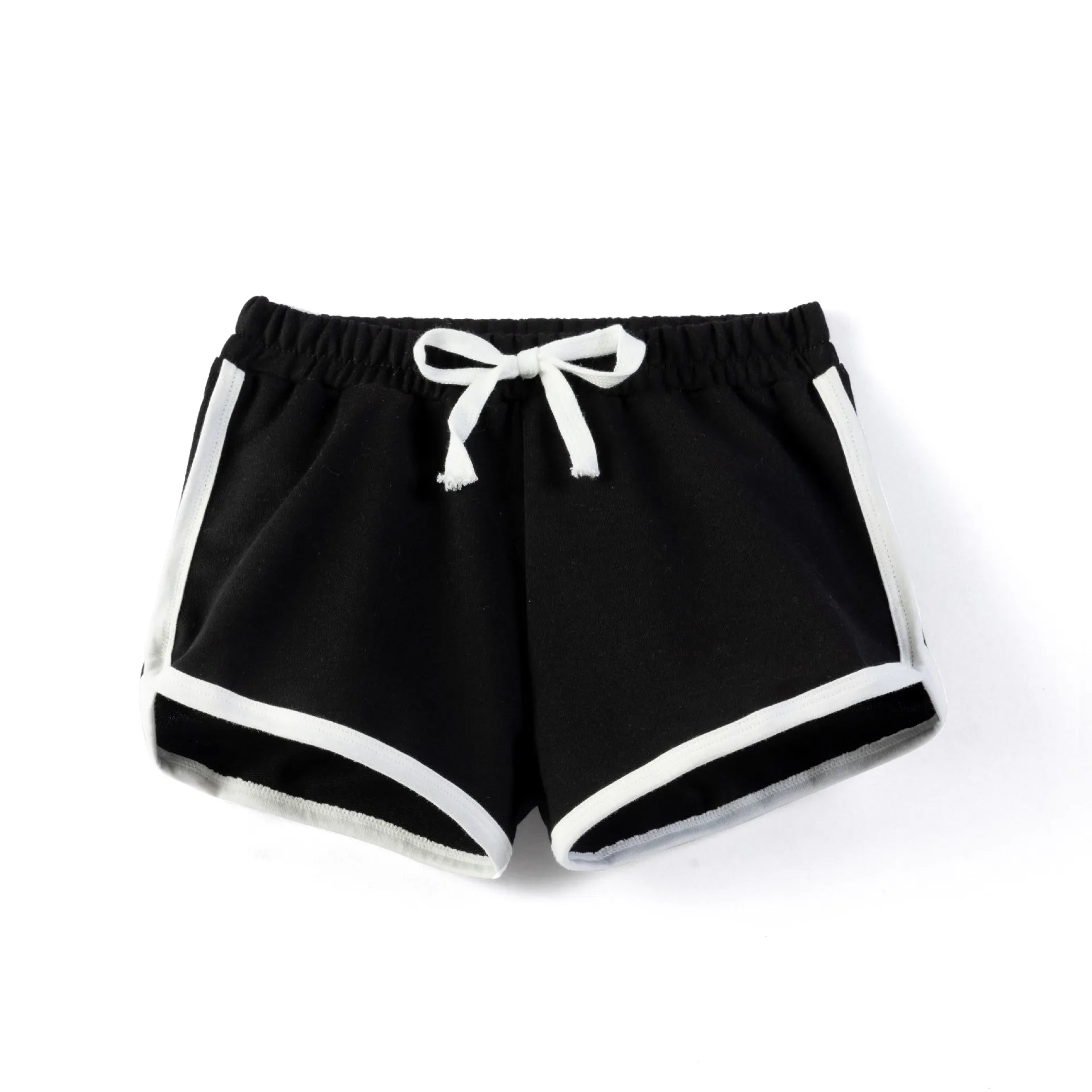 Kids Candy Colour Summer Cotton Shorts for girls and boys, casual and vibrant, in bright candy colors for ages 3-18.