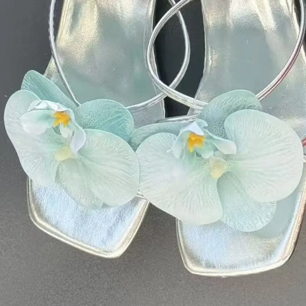Butterfly & Orchid Flower Shoe Charms | Decorative Shoe Buckles