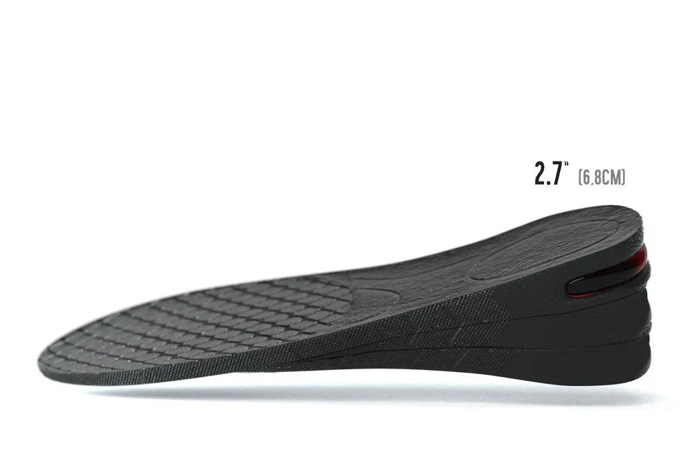 Beckett Sole Booster in cedar wood with a smooth, polished surface, designed to enhance shoe comfort and support.